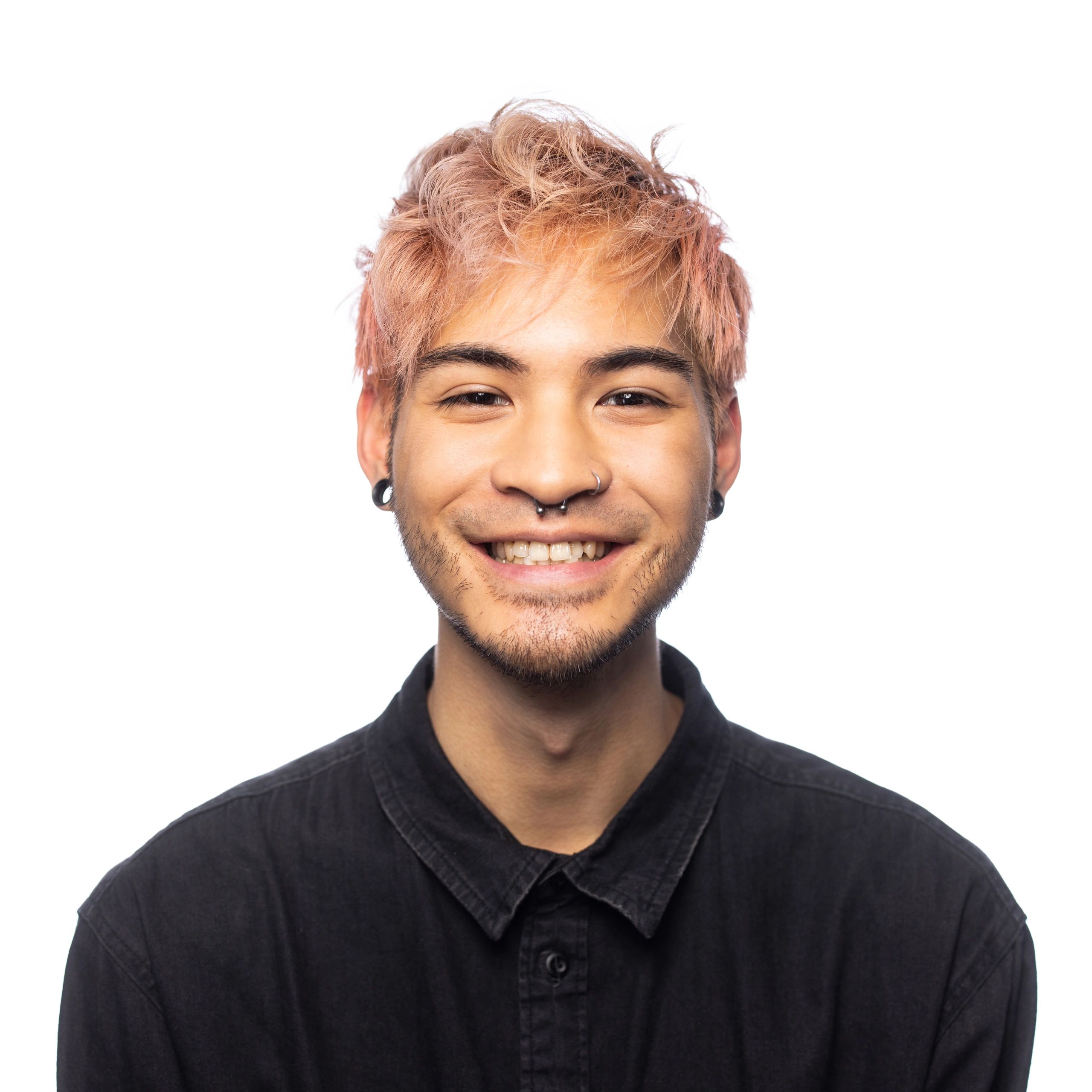 Smiling client headshot